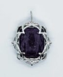 Pendant Oval Amethyst
