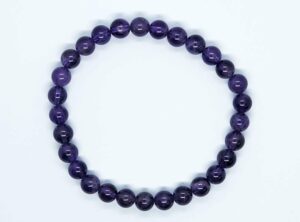 Bracelet 6mm Bead Amethyst