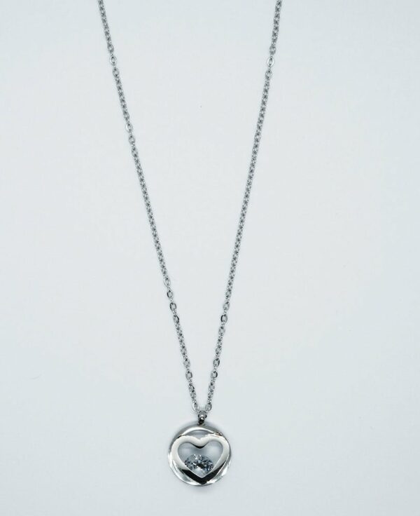 Necklace Stainless Steel Heart
