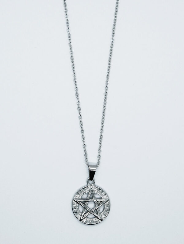 Necklace Stainless Pentagram