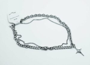 Necklace Stainless Steel Cross
