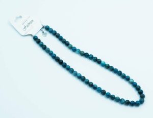 Necklace 8mm Bead Apatite