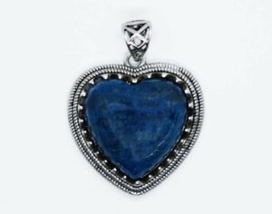 Pendant Heart Lapis