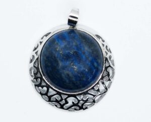 Pendant Round Lapis