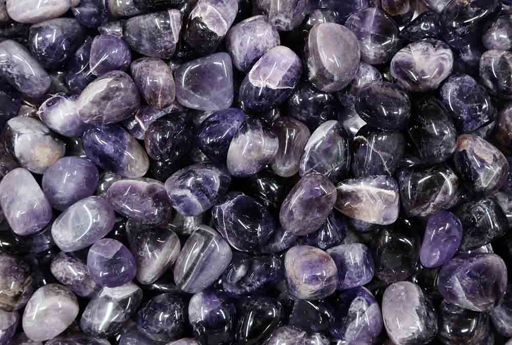 Tumblestone Chevron Amethyst 2-3cm