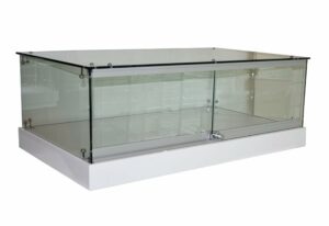 Counter Top Glass Cabinet 1200X600X370mm W 99920