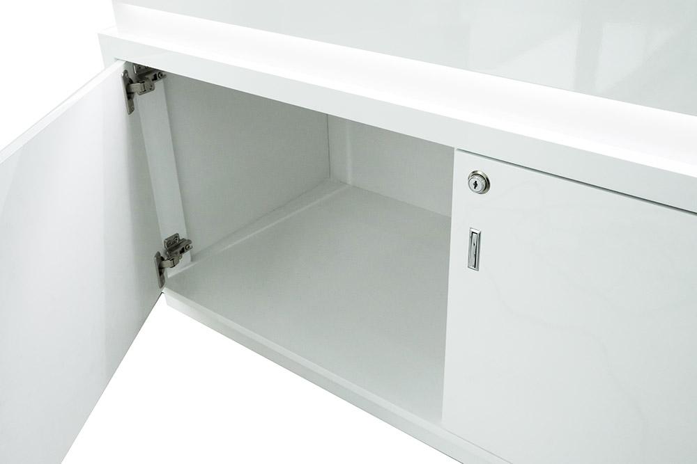 Frameless Display Glass Counter 1200X495X1050mm SLW Code 99922 - Image 2