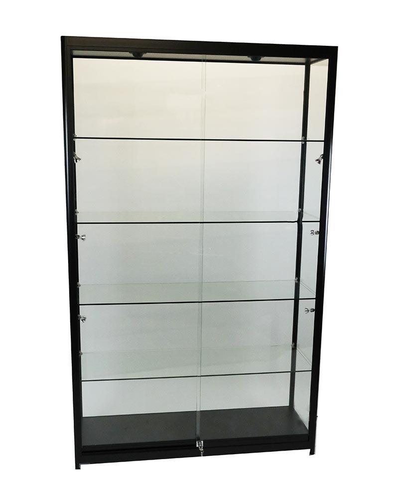 Glass Cabinet 1200X400X1980mm 4 Shelves Halogen Bulb Lighting Code 99928 - Image 2
