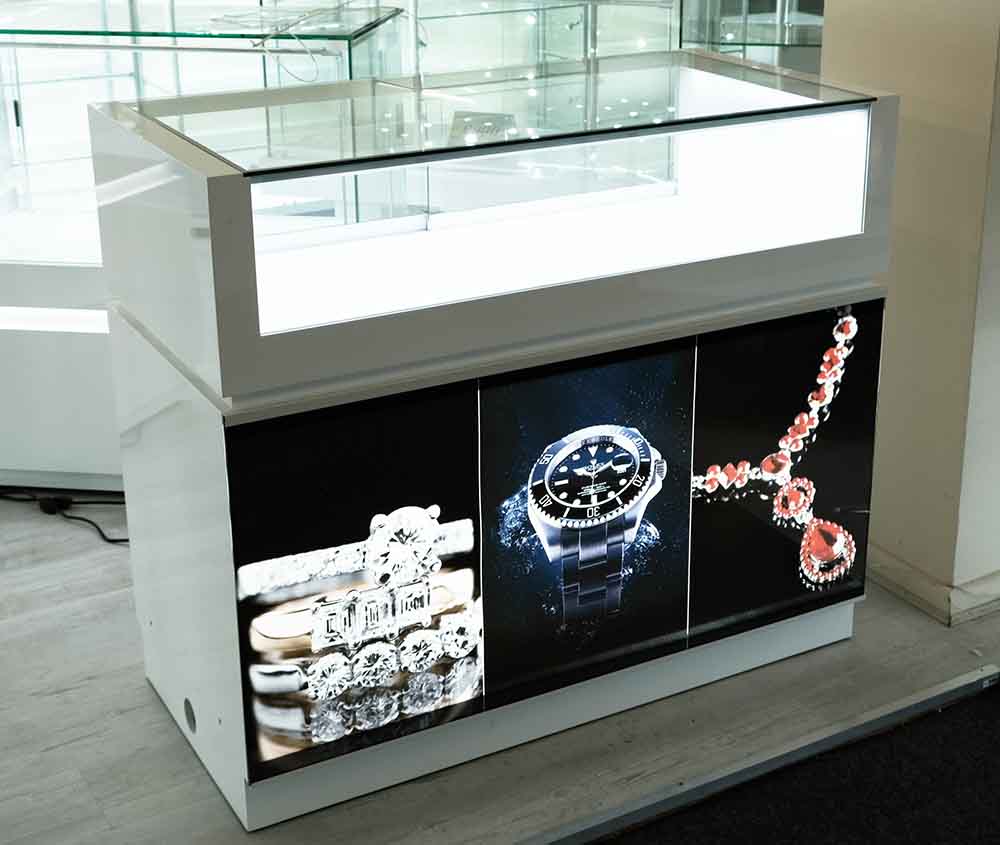 Display Glass Counter 1200X600X1045mm SWD Code 99953 - Image 6
