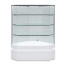 Frameless Display Glass Counter 850X850X1550mm SGT 99968