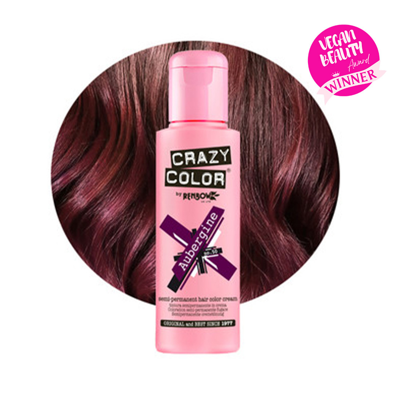Aubergine - Crazy Color - 100ml