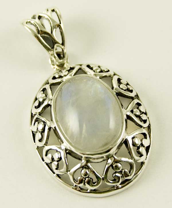 Silver Pendant Rainbow L4cm
