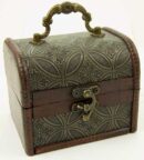 Box Wooden Chest 12X10X10cm