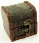 Box Wooden Chest 6X6X6cm