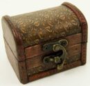 Box Wooden Chest 8X6X6cm