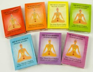 Incense Cones Chakra Pack Of 7