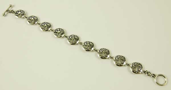 Silver Bracelet Tree Of Life