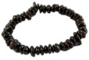 Bracelet Chip Garnet Chunky