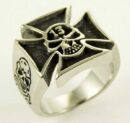 Ring Stainless Steel 13 Skull