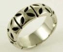 Ring Stainless Steel Band Squares