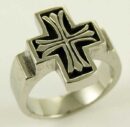 Ring Stainless Steel Cross