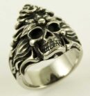 Ring Stainless Steel Skull