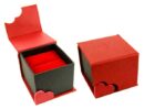 Ring Box Red With Heart