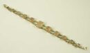 Bracelet Silver Rectangle Stones