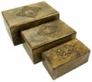 Box Rectangle Tree Set Of 3
