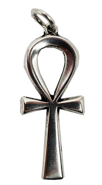 Silver Pendant Ankh Plain