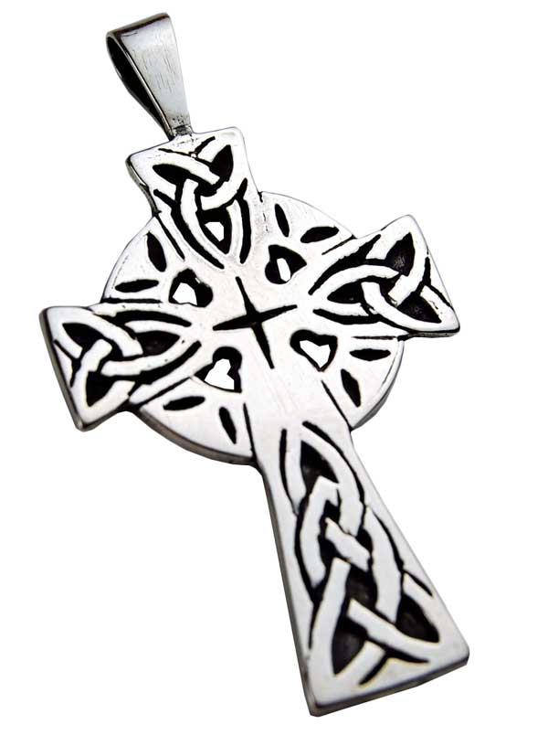 Silver Pendant Cross Celtic