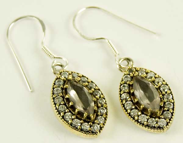 Silver Earring Rainbow