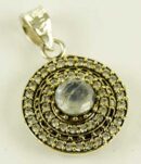 Silver Pendant Moonstone
