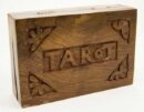 Box Wooden Tarot 6X4 Inch