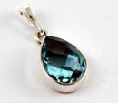 Pendant Blue Topaz