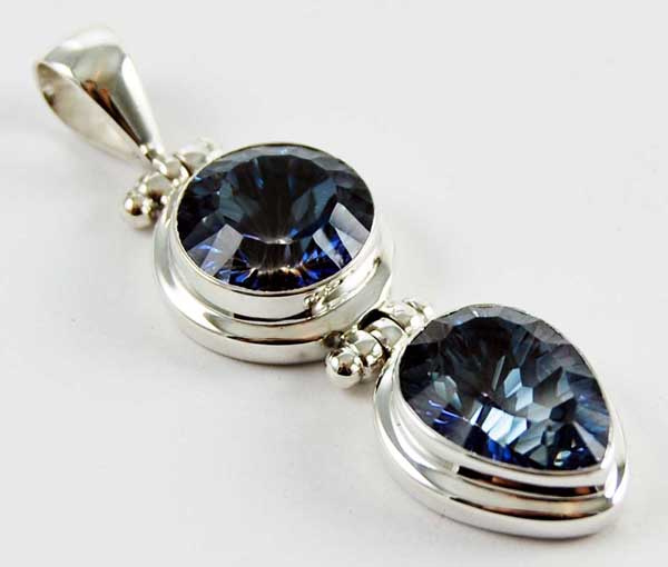 Pendent Mystic Topaz Blue
