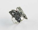 Ring Marcasite Butterfly