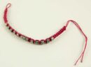 Bracelet Friendship Dark Pink 6pcs