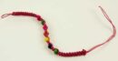 Bracelet Friendship Dark Pink 6pcs