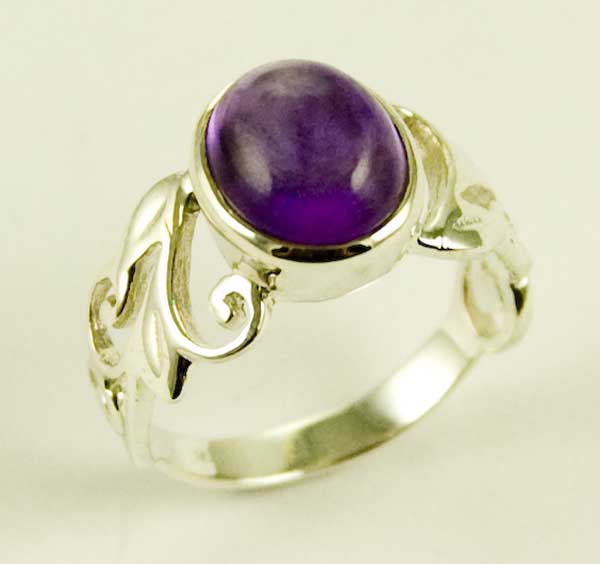 Silver Ring Amethyst