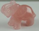 Figurine Elephant Rose Quartz