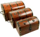 Box Wooden Dark Chest