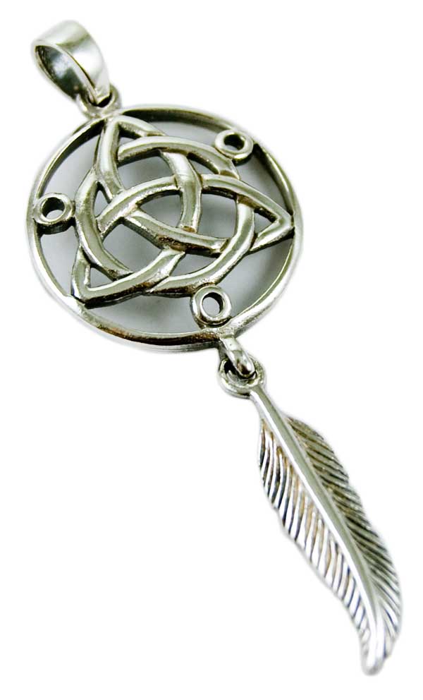 Silver Pendant Triquetra Lisa Parker Licensed