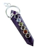 Pendant Amethyst Chakra L4.5cm