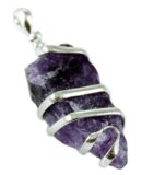 Pendant Rough Stone Amethyst