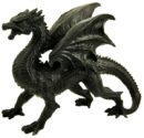 Dragon Black 31X13.5X24cm