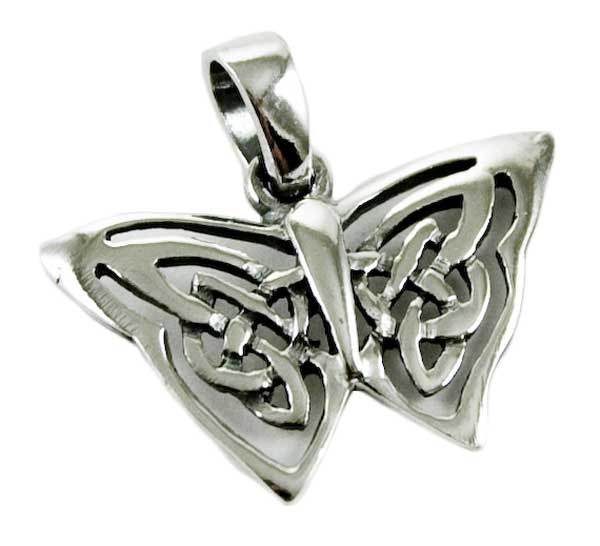 Silver Pendant Butterfly L1.5cm