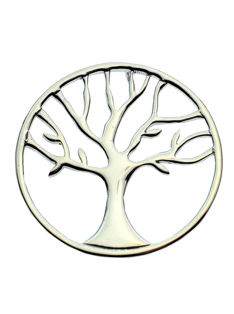 Silver Pendant Tree Of Life