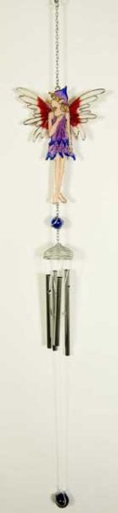 Wind Chime Fairy Purple