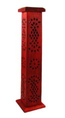 Incense Holder Tower Red